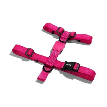 Peitoral para Caes H Pink LED ZeeDog 1